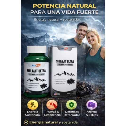 SHILAJIT ULTRA POTENCIADOR Y ENERGIZANTE